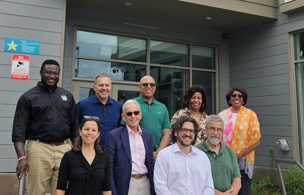 DHK Architects and Codman Square Neighborhood Development Corp. celebrate completion of Four Corners Plaza